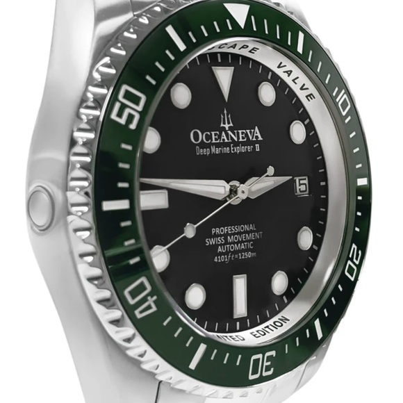 Oceaneva Marine Explorer Dive Watch Auto Swiss - Picture 9 of 9